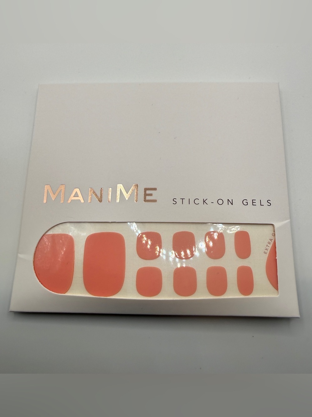 ManiMe Stick On Gels Coral